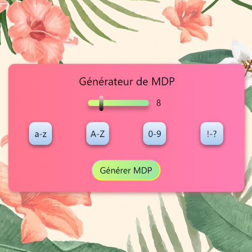 mdp generator app